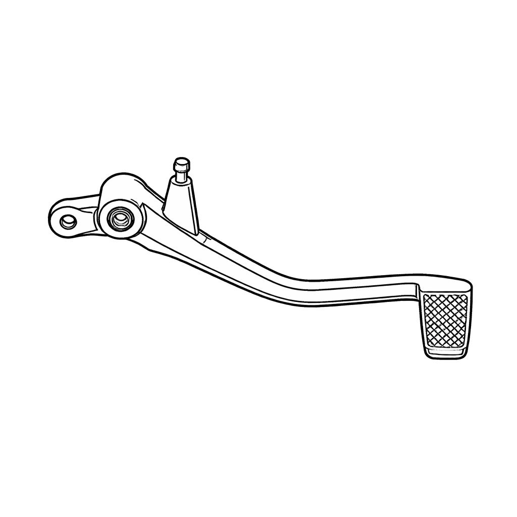 Rear Brake Lever / Pedal - OEM